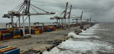 Vendavais de 110 km/h no Porto de Santos expõem riscos logísticos
